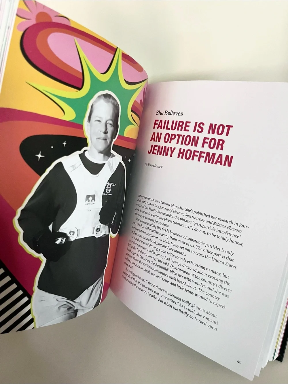 Women in sports hardcover book full color